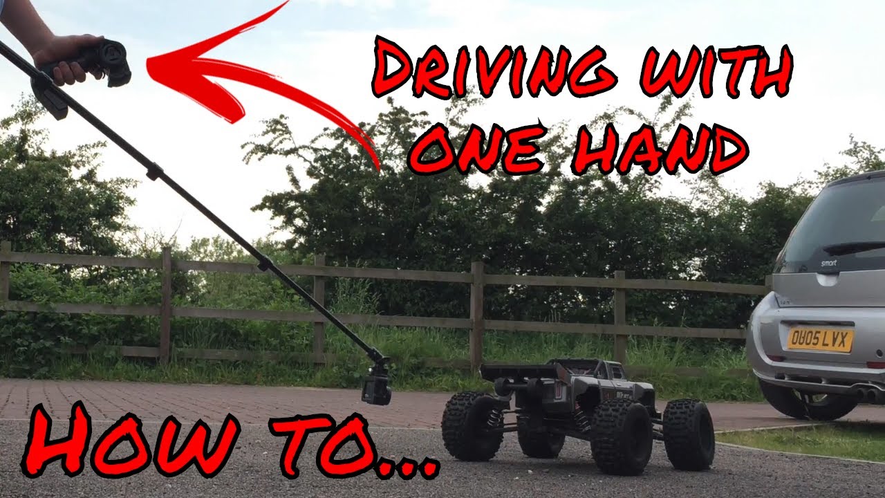 How to get a decent video on your own. Drive with one hand. RC tips