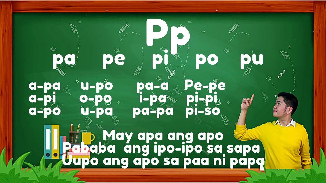 UNANG HAKBANG SA PAGBASA (Aralin 14 Pagbasa Gamit ang Titik Pp)