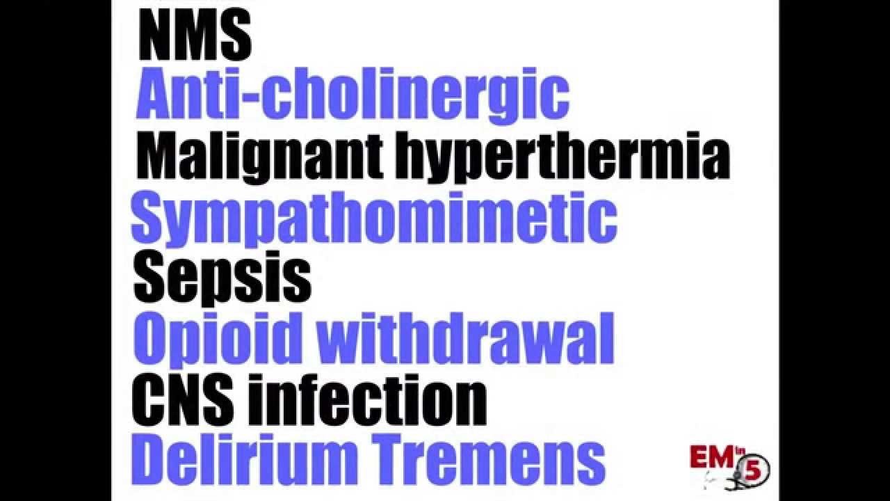 Serotonin Syndrome