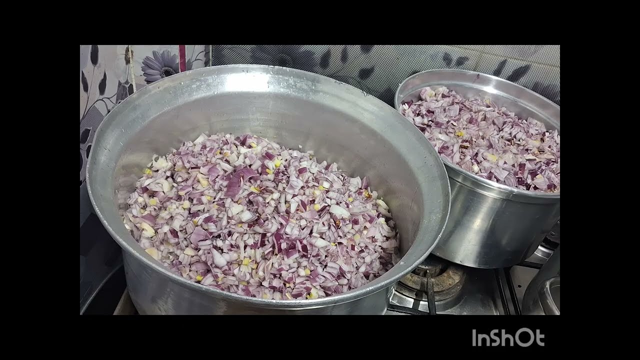 طريقة تفريز البصل 🧅🧅🧅قبل رمضان 