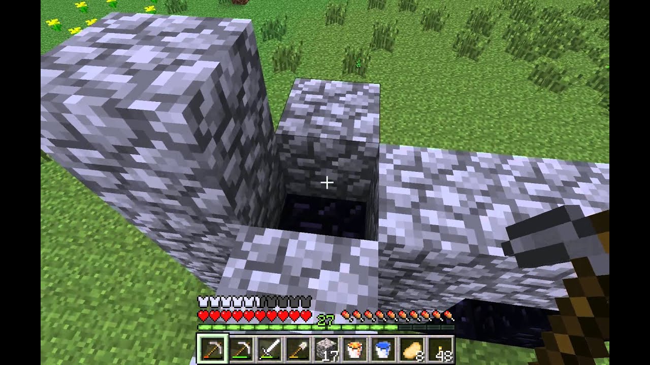 Minecraft cu avg - ep 4 - satul cu sateni