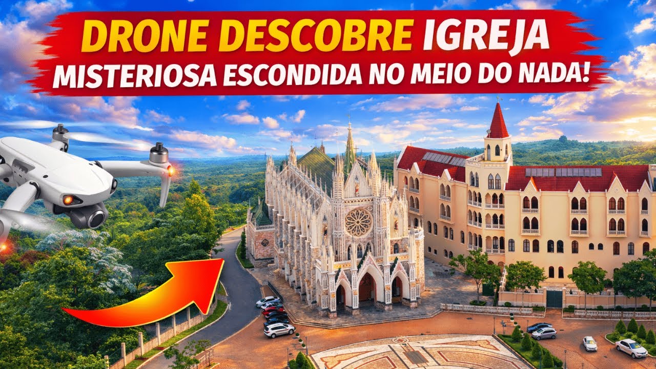 ACHEI UMA IGREJA SECRETA ESCONDIDA