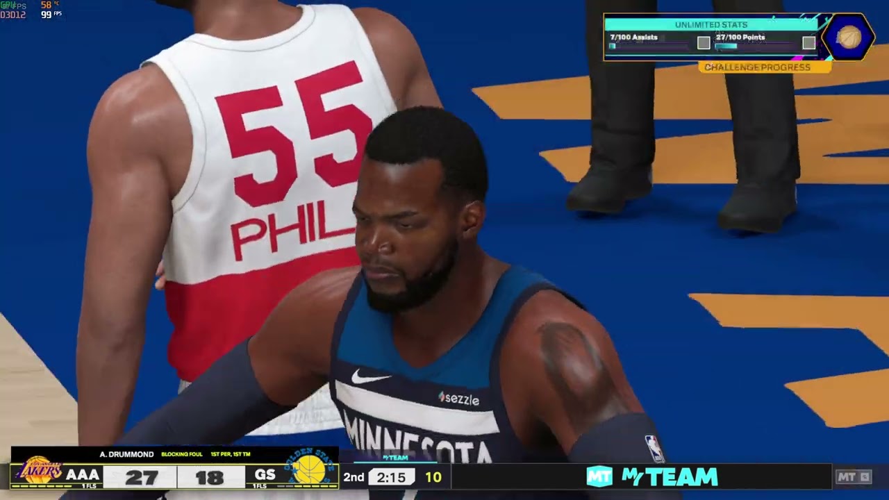 MyTEAM 96 OVR Team ft Chris Paul