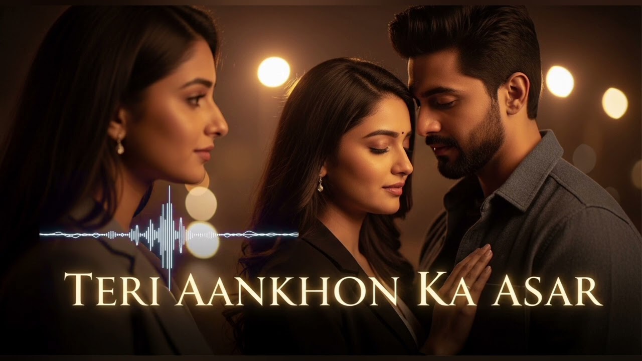 Teri Aankhon Ka Asar ❤️ | Heart Touching Romantic Song | Original Indian Love Song | Lyrical Video