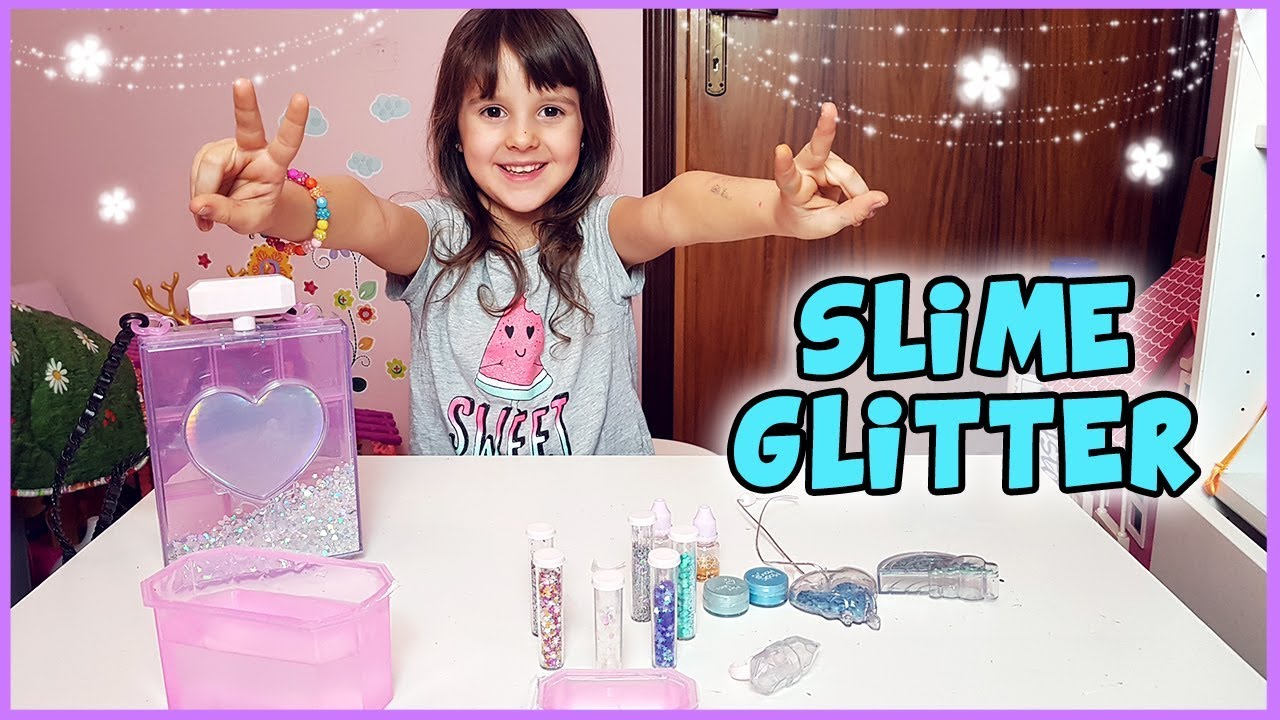Esperimenti con lo Slime Glitter 😄 (Glam Goo)