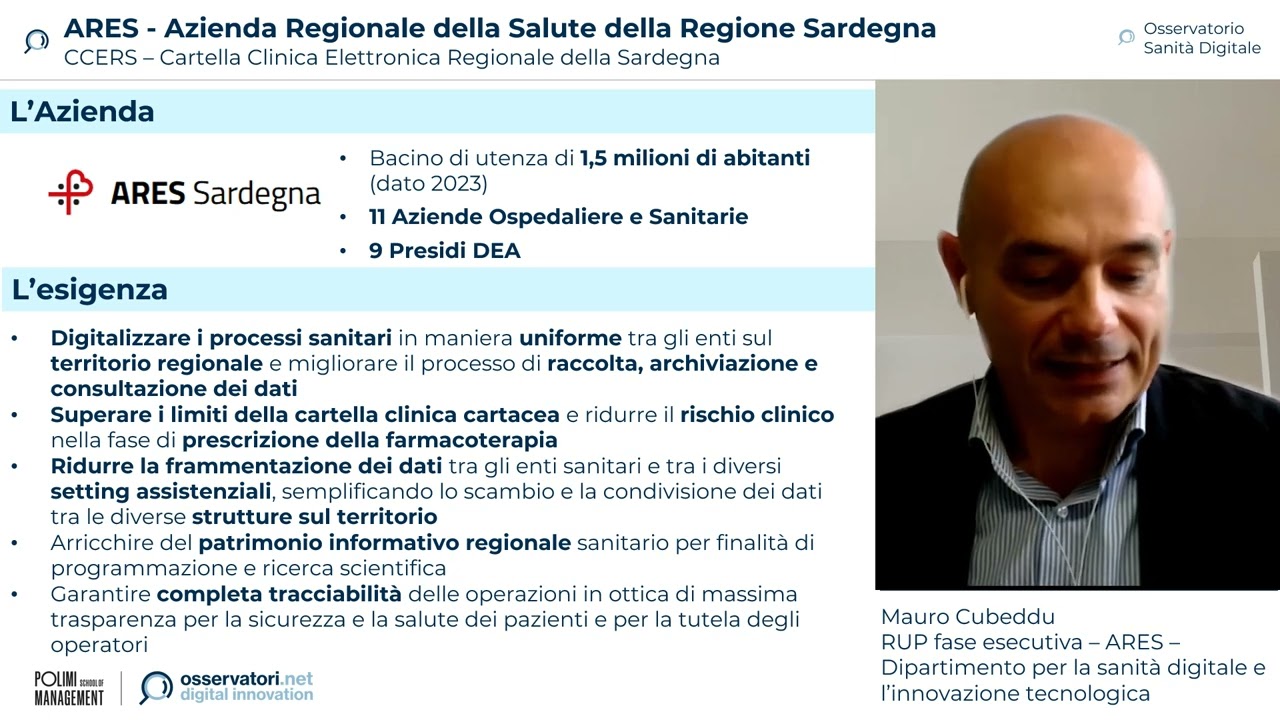 ARES - Azienda Regionale della Salute della Regione Sardegna