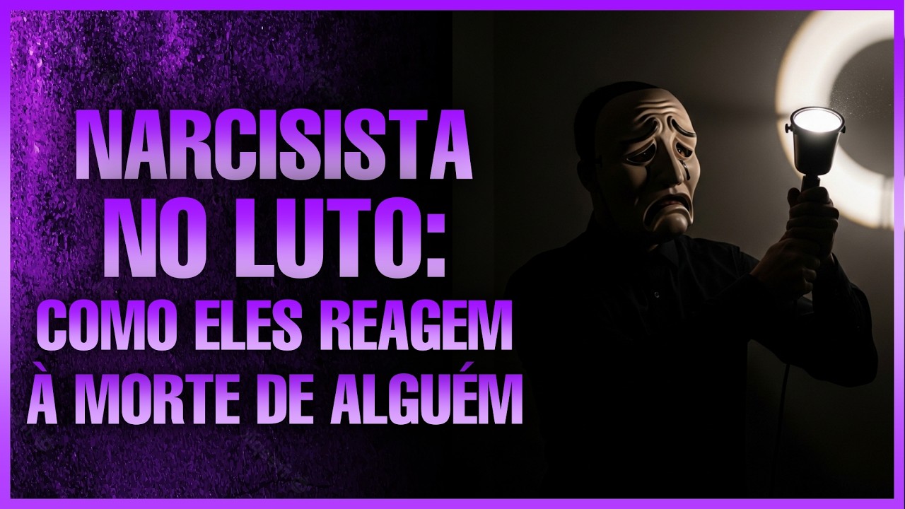 O Narcisista no Luto: Quando a Morte Vira Palco e a Dor Vira Espetáculo
