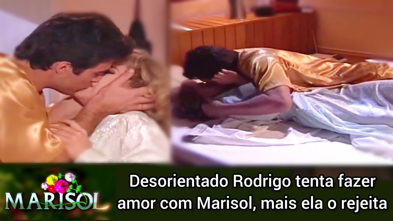 Marisol - Rodrigo tenta fazer amor com Marisol, assustada ela foge deixando ele descontrolado