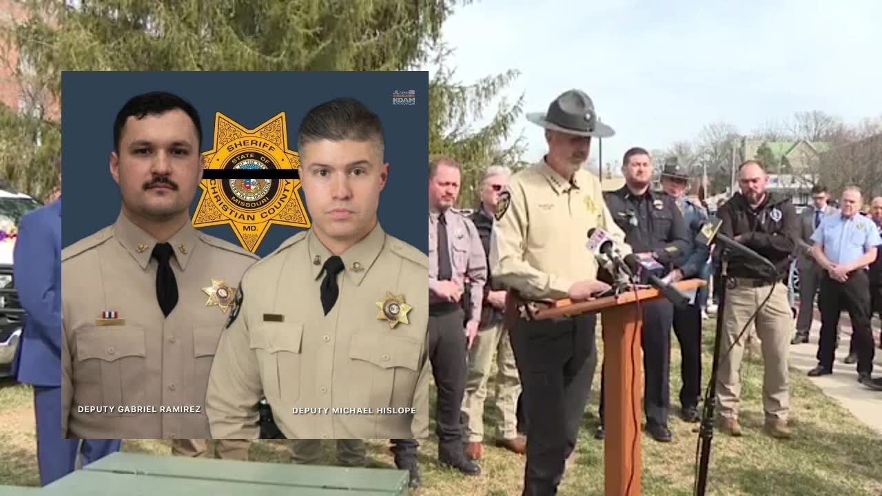 Digital Presser: Two Christian County Deputies shot, killed