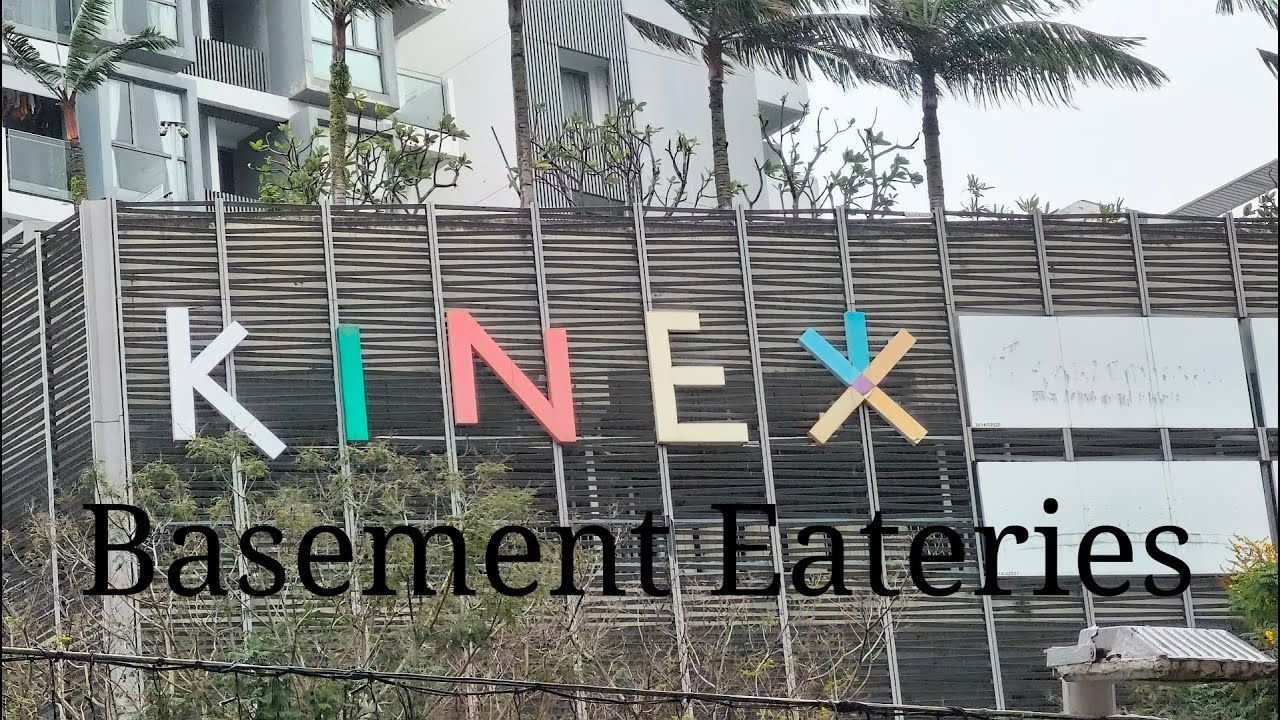 KINEX Shopping Mall. Basement Eateries & Shops Walk Tour.