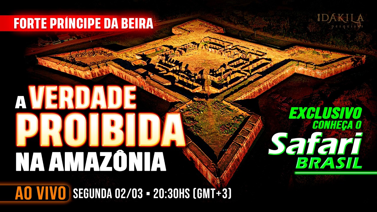 A VERDADE PROIBIDA NA AMAZÔNIA: Forte Príncipe da Beira | Safari Brasil 🇧🇷 - TV DAKILA
