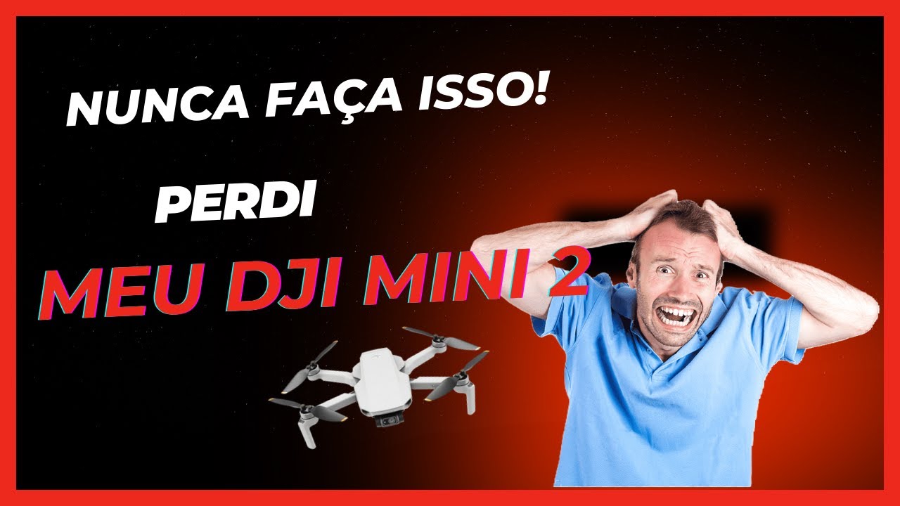 Perdi meu Drone DJI MINI 2 nas Minas da Braskem em Maceió!