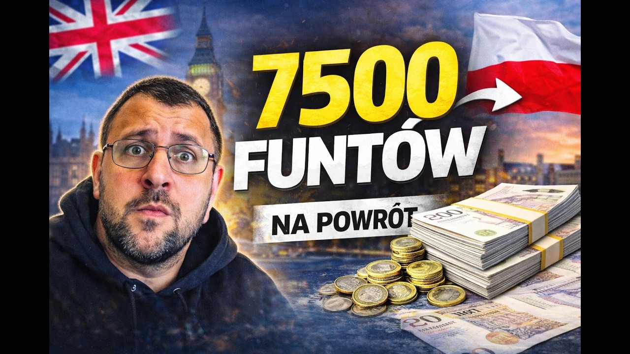 Challenge Powrót do Polski Ile musze zarobić ile mi to zajmie? #emigracja #powrotdodomu #polska #uk 