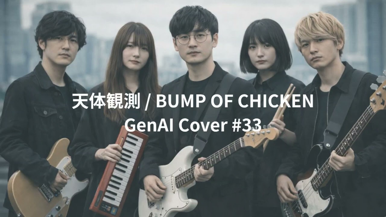 天体観測 / BUMP OF CHICKEN (GenAI Cover #33)