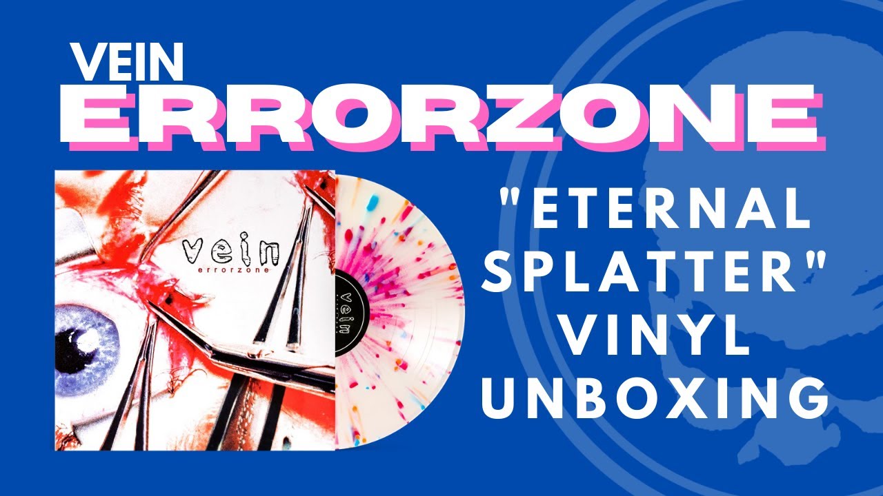 VEIN - ERRORZONE ETERNAL SPLATTER VINYL UNBOXING | IG @slipknot.collector