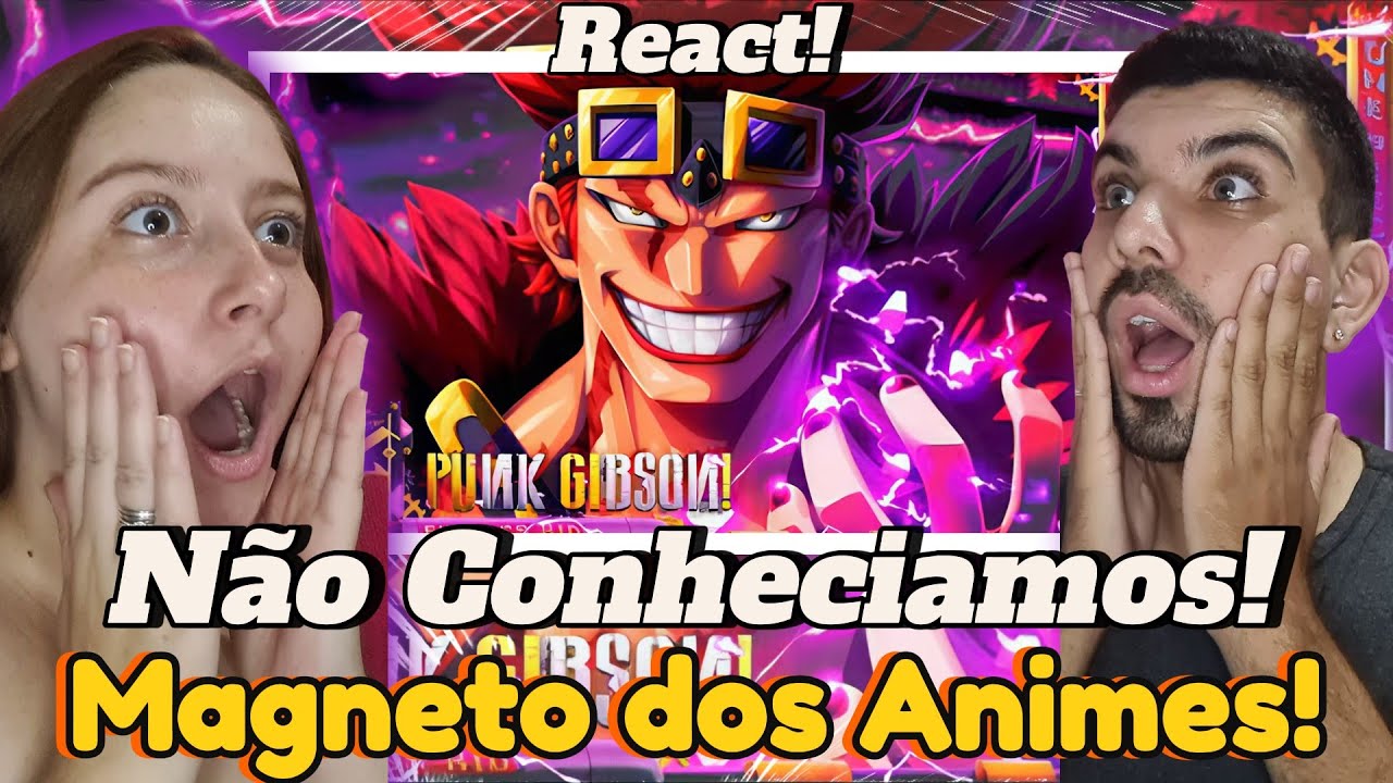 Eustass Kid (One Piece) - Punk Gibson! | M4rkim | 🔥REACT CASAL NERD