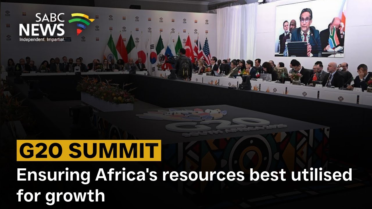 G20 Leaders' Summit | Ensuring Africa's resources best utilised for growth