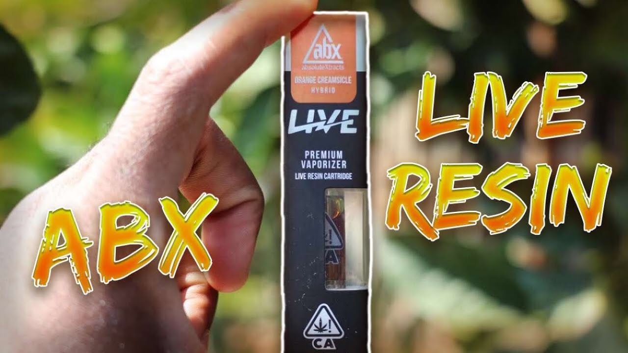 ABX LIVE RESIN CREMESICLE CARTRIDGE