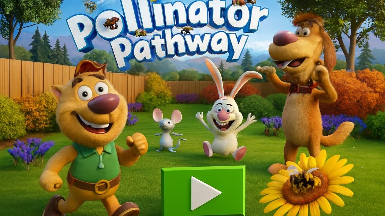 Pollinator Pathway 🌺 kids game PBS KIDS Game (Mini explorers zone)