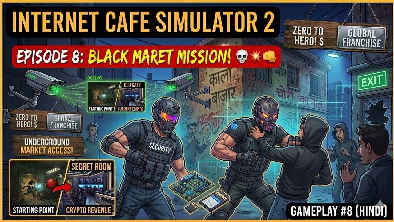 SECRET UPGRADES UNLOCKED! 🔥 Cafe Bana High-Tech (Part 8)