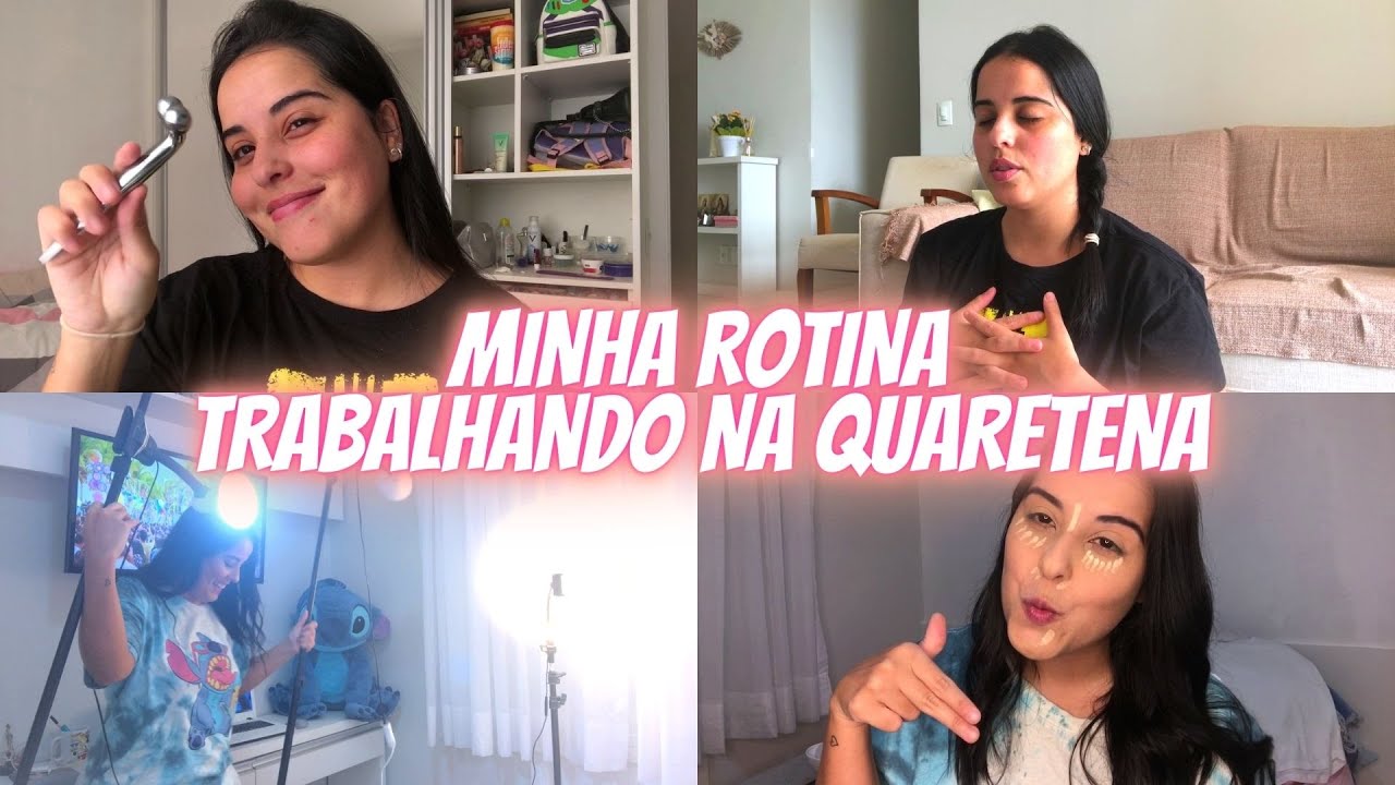 VLOG: Minha rotina de trabalho na quarentena | RENATA CANOSSA