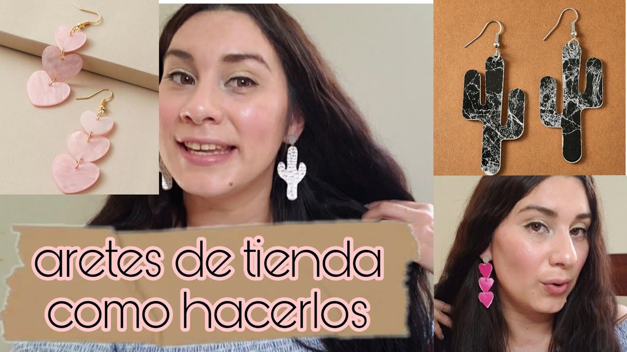 Como hacer aretes de cuero que vemos en tiendas😯/DINORA ORTIZ