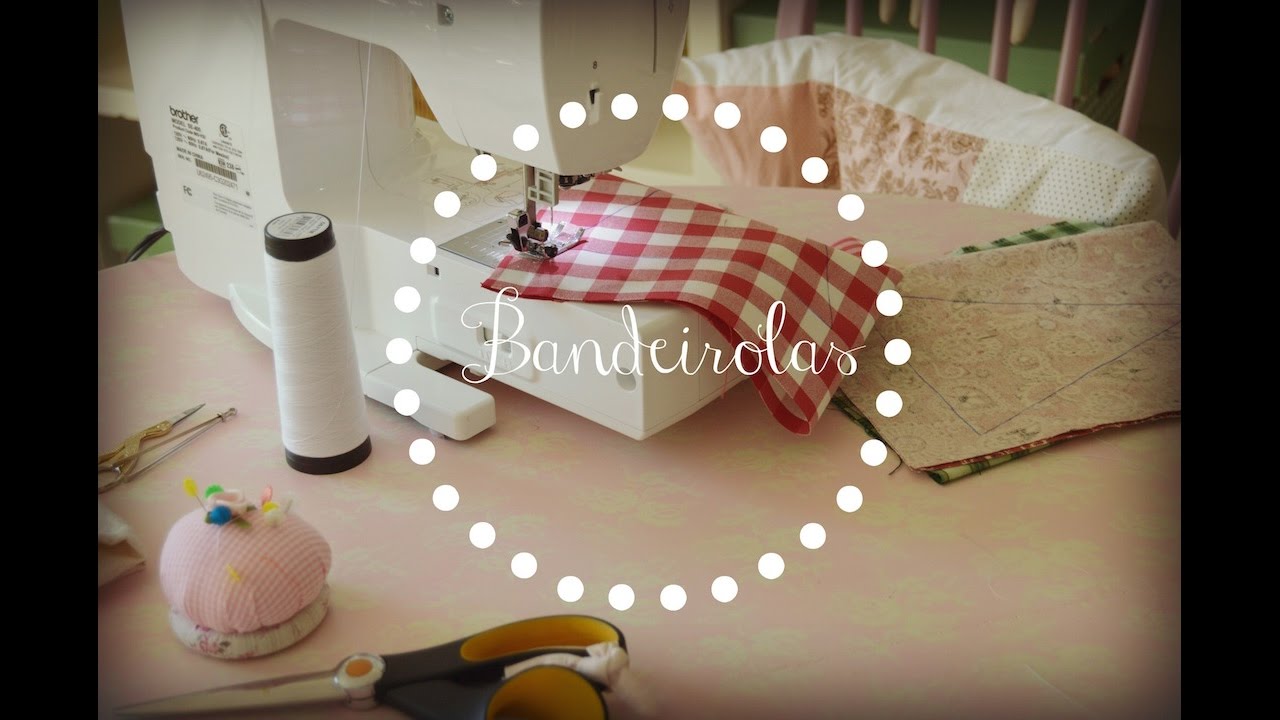 DIY - Bandeirolas de tecido para o Natal