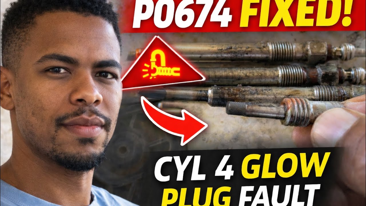 How to Replace Glow Plugs on a Volkswagen Amarok 2.0 TDI | Fix P0674 Cylinder 4 Fault