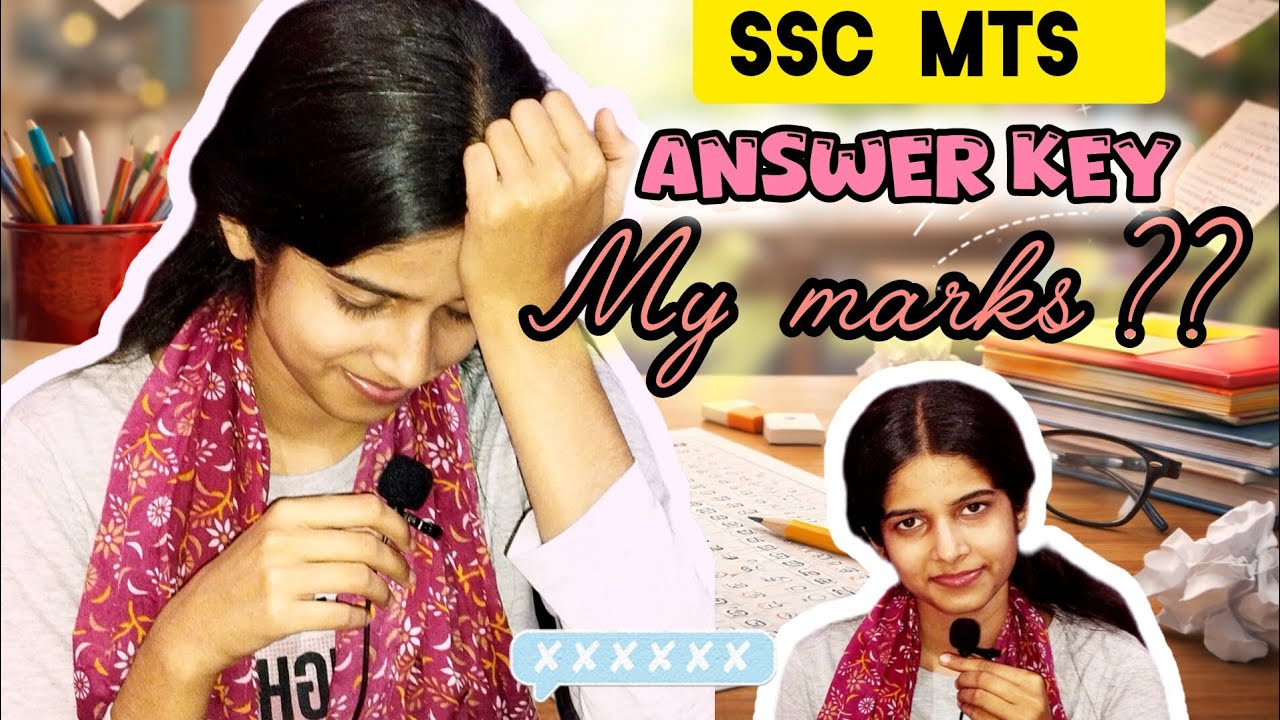SSC MTS Answer Key 2026 📝| My Marks 😳 Safe Score? | Cutoff 