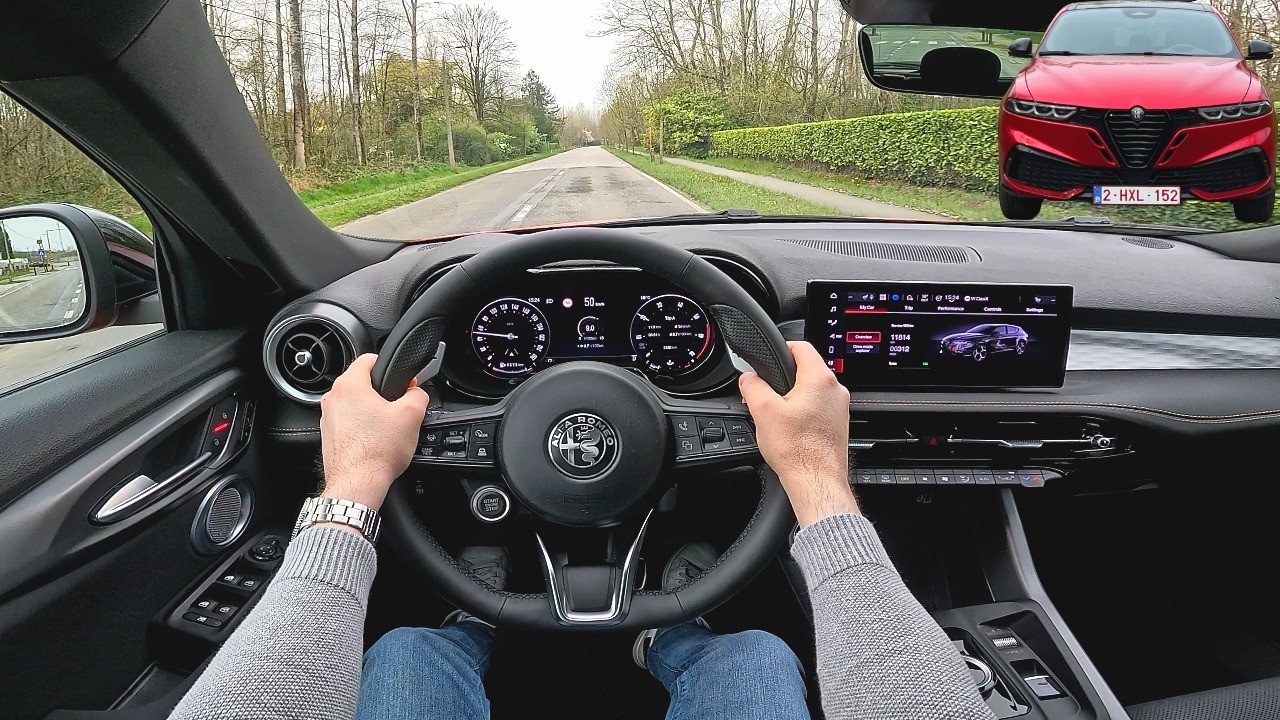 Alfa Romeo Tonale 2026 POV Test Drive | Hybrid 175 hp