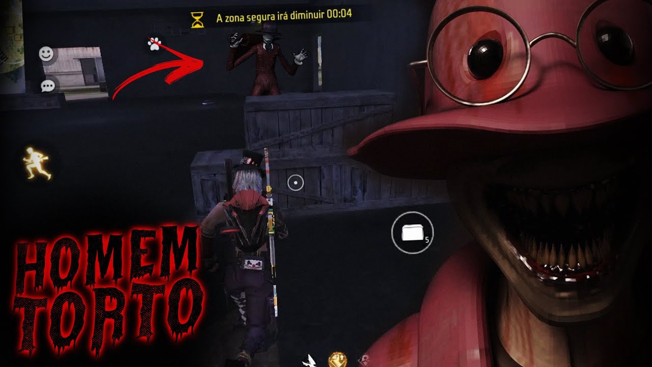 FIZ O RITUAL DO HOMEM TORTO E ELE APARECEU NO FREE FIRE!!!