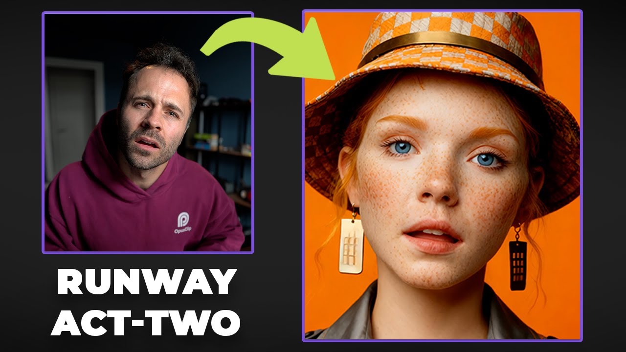 How to Animate Characters with Your Face Using Runway Act-Two