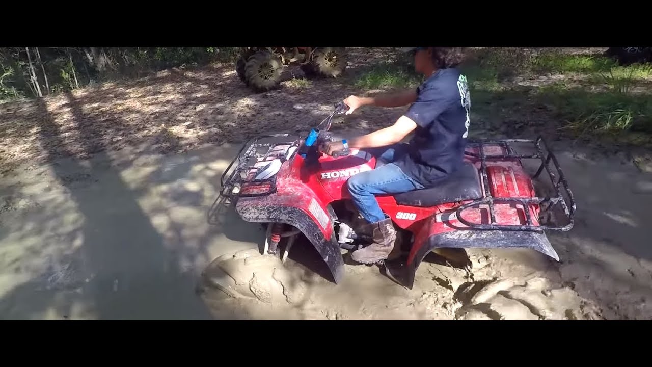 Honda 300 on portals and a 300 with 10