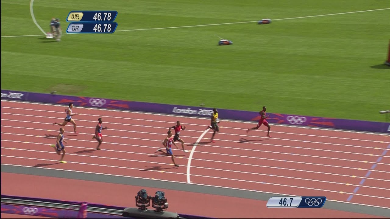Athletics Men's 400m Hurdles Round 1  (6 Heats) - Full Replay -- London 2012 Olympic Games