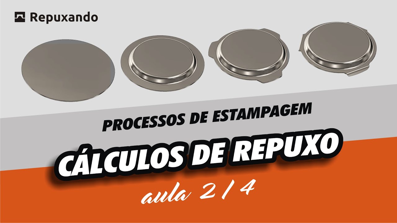 Aula 2/4 – Cálculos de Repuxo - Processos de Estampagem | Repuxando