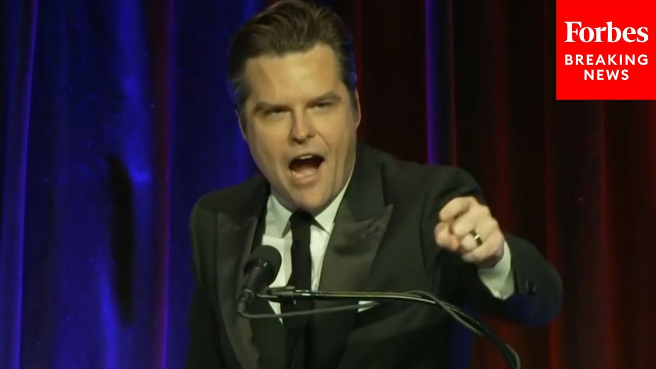 'They Seethe At The Thought Of Greatness': Matt Gaetz Roasts Dems In Speech To Young Republicans