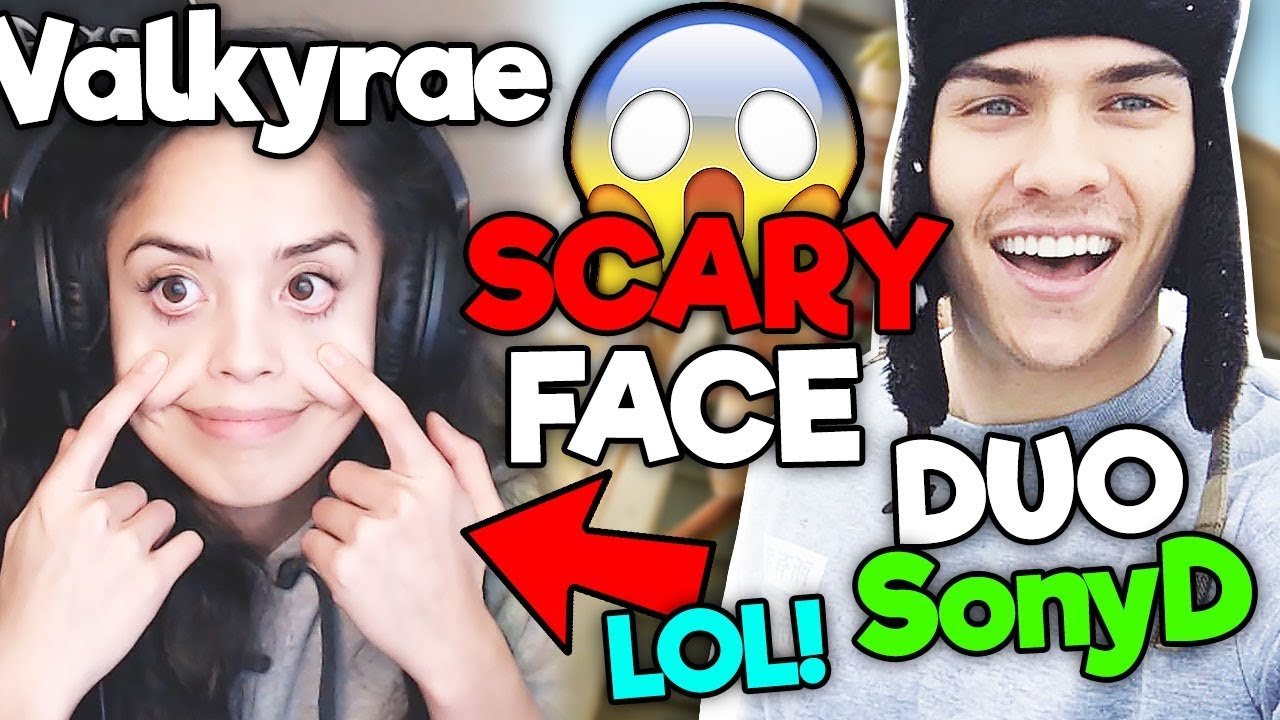 VALKYRAE'S SCARY FACE, DUO WITH SONYD - Fortnite FUNNY & SAVAGE Moments #15