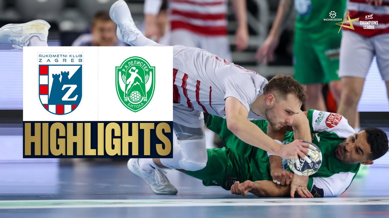 HC Zagreb 🆚 HC Eurofarm Pelister | HIGHLIGHTS | Machineseeker EHF Champions League 2025/26