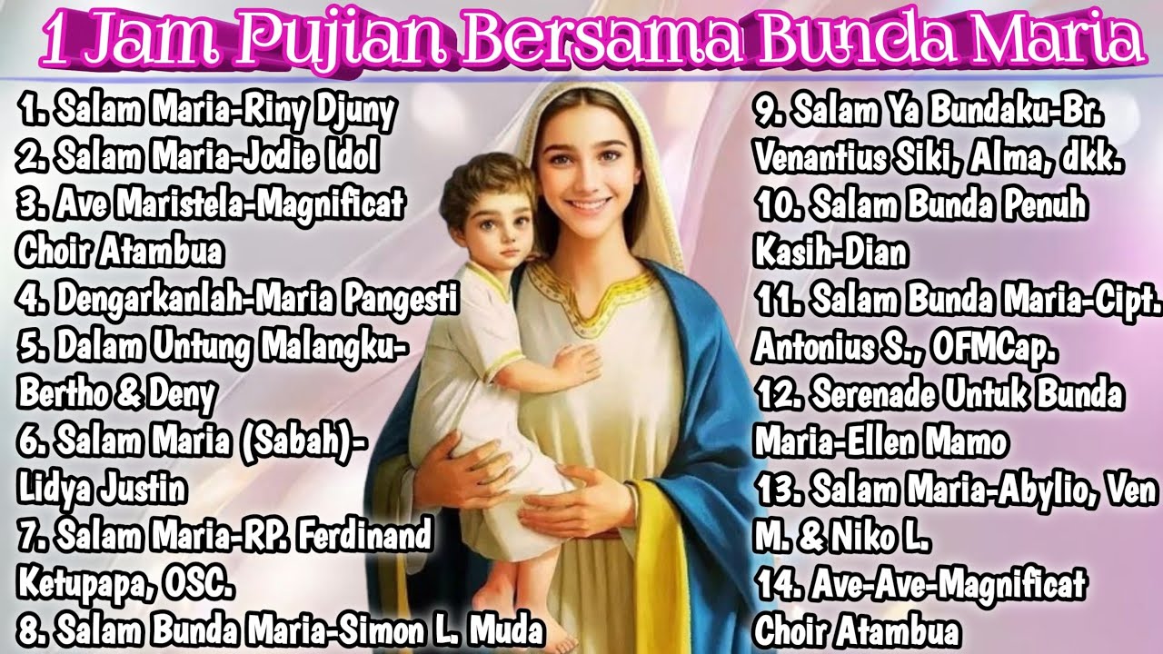 Non Stop Lagu Rohani Katolik-Lagu Maria Terbaru 2025