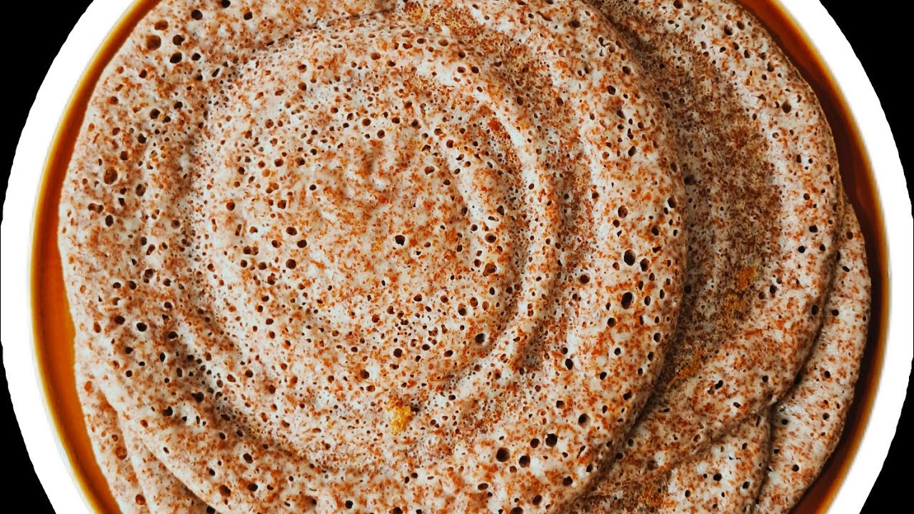 Soft & Healthy Ragi, Coconut Dosa |Weight Loss &  High Protein Finger Millet Dosa for Kids & Adults.
