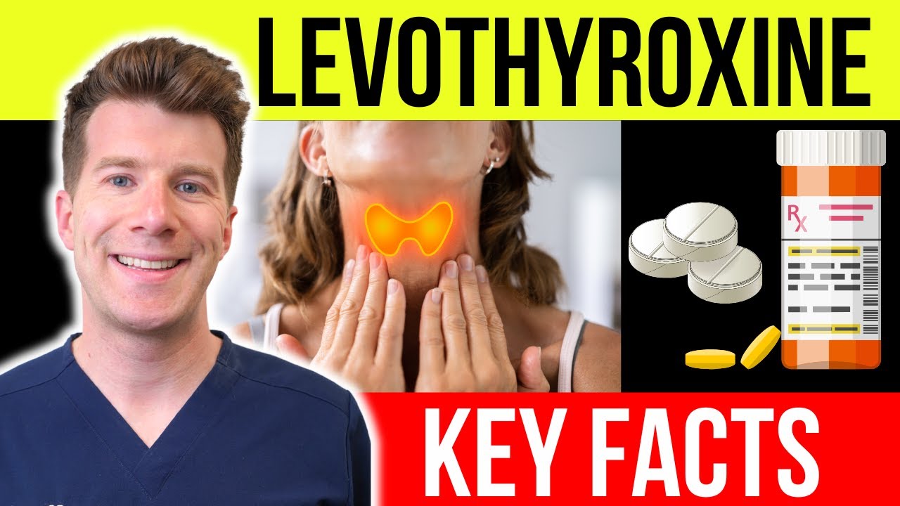 LEVOTHYROXINE [Synthroid, Euthyrox] for HYPOTHYROIDISM | Uses, doses, side effects [Education video]