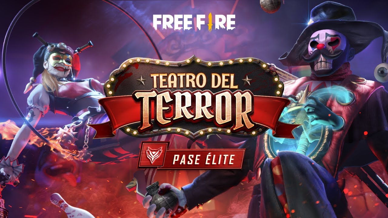 TEATRO DEL TERROR 🎪 NUEVO PASE ÉLITE | Garena Free Fire