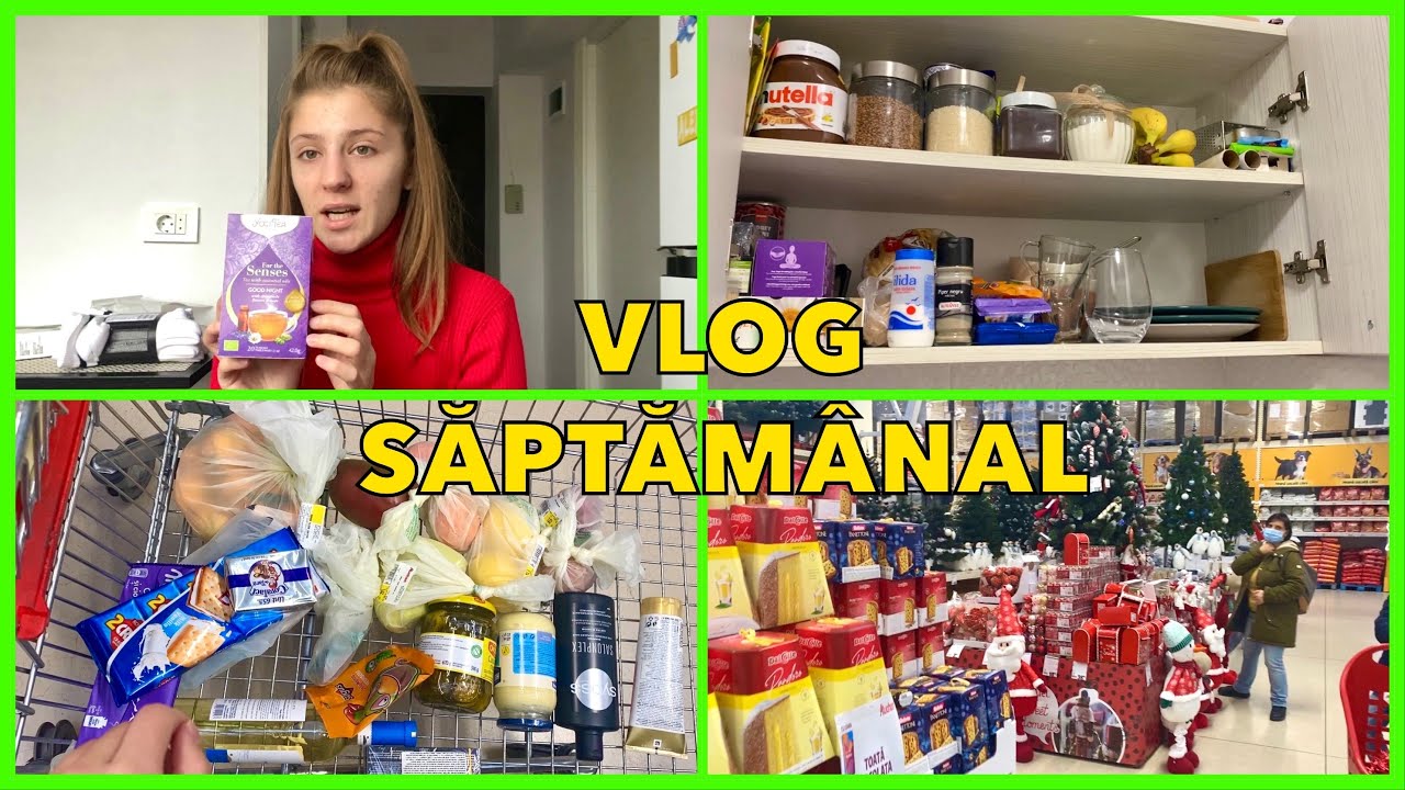 VLOG SAPTAMANAL: CUMPARATURI ALIMENTARE DE 500 LEI | CUMPARATURI H&M, KIK si DM | OBSESIA MEA