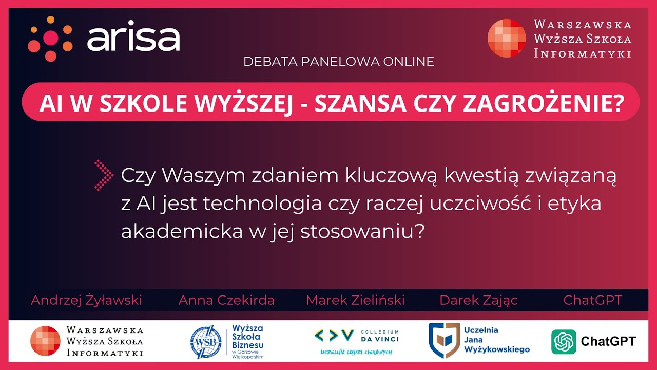 Kluczowa kwestia związana z AI  -  uczciwość i etyka akademicka w jej stosowaniu?