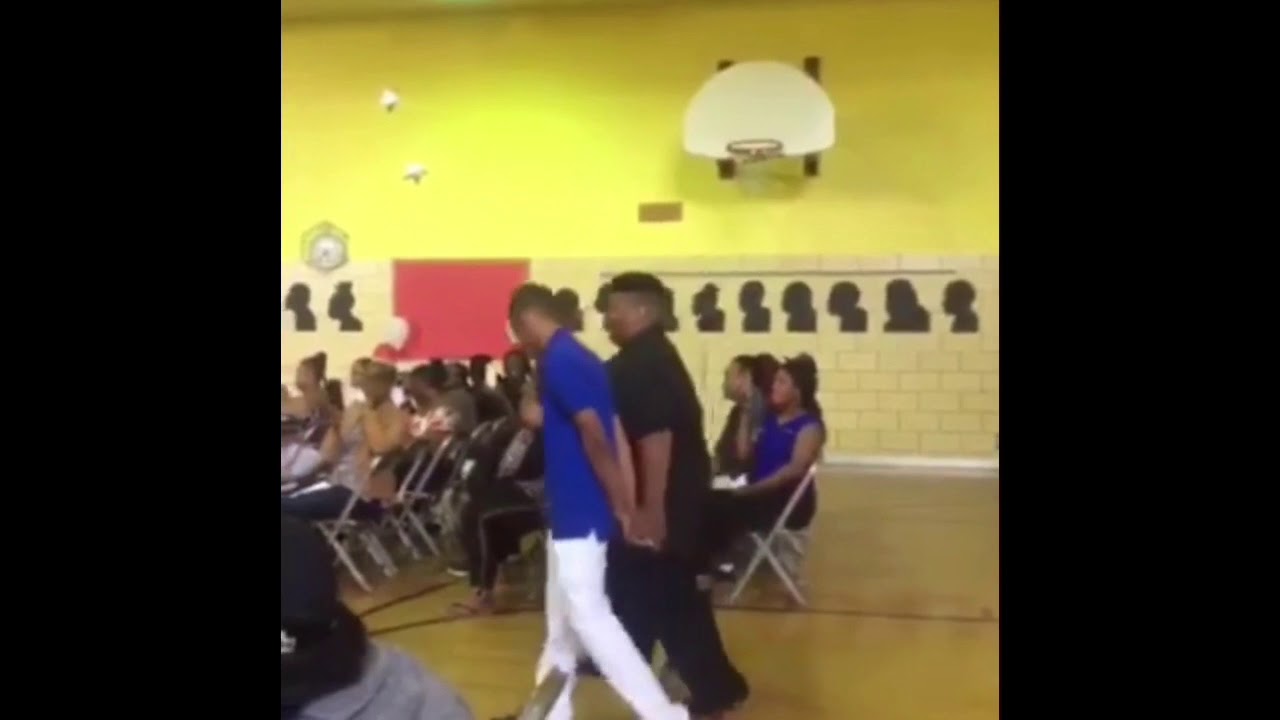 WOMAN BREAKS CHAIR AT GRADUATION!