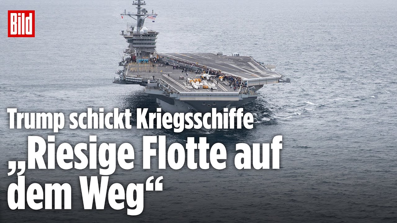 MACHTPOKER – Das ist Trumps Flugzeugträger vor dem Iran
