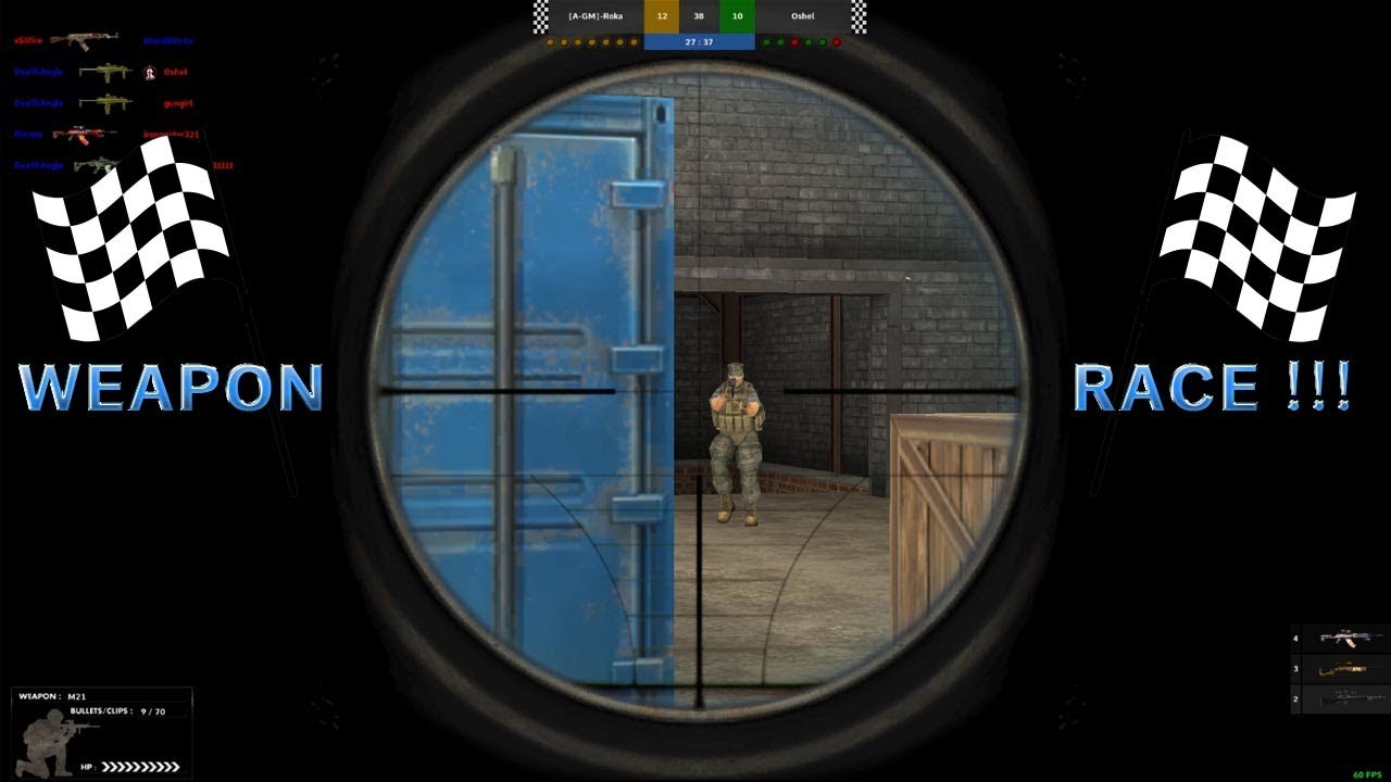 - Rush Team - Free FPS browser game - Weapon Race on Urban War
