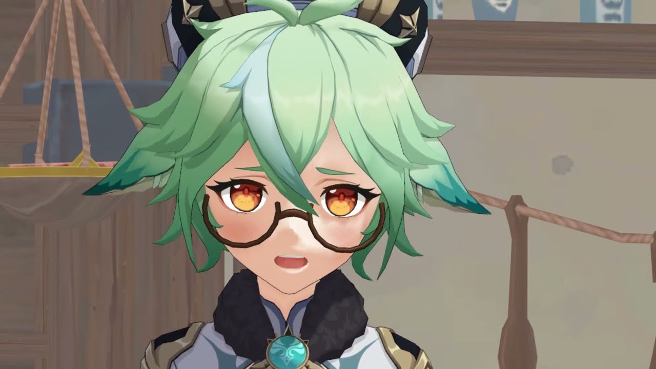 Sucrose finally gets to hangout with Albedo with help from Varka and Barbara Genshin Impact MMD