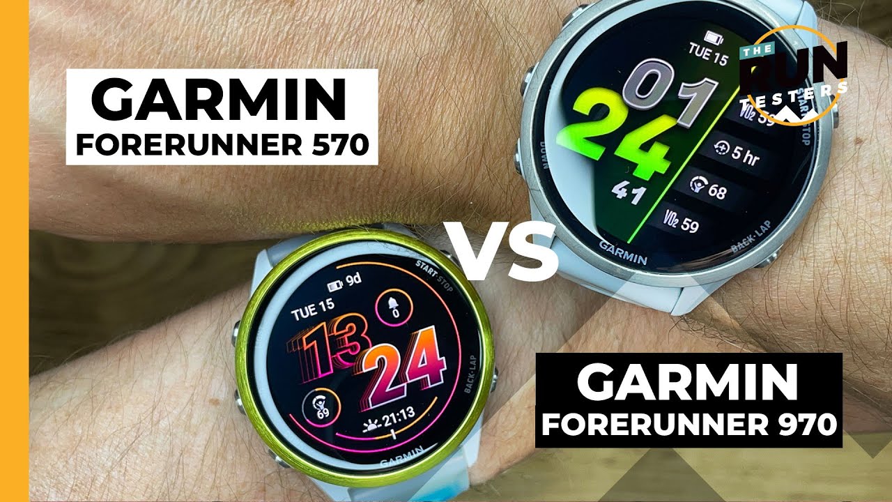 Garmin Forerunner 970 против 570: какой Garmin лучше купить?