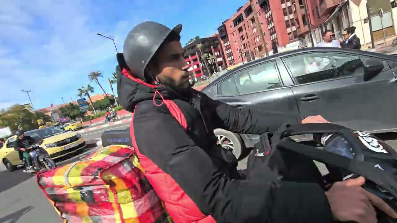 جولة من الحي الشتوي الى غيليز وسط مدينة مراكش الأربعاء 28 يناير 